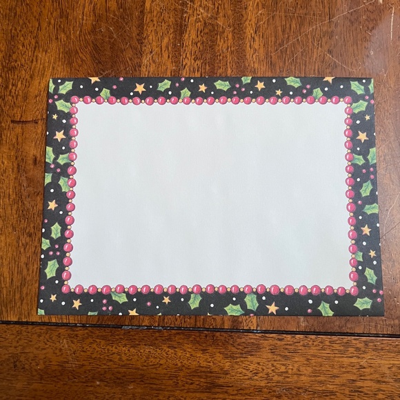 Vtg. 2002 Christmas Cards Envelopes Set of 20 Mary Engelbreit Merry Elf / Opened - Picture 3 of 6